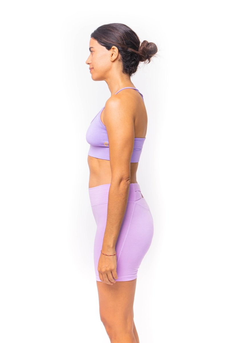 Teratai, Bamboo Spandex, Top Sport Yoga - Love Anchor Bali