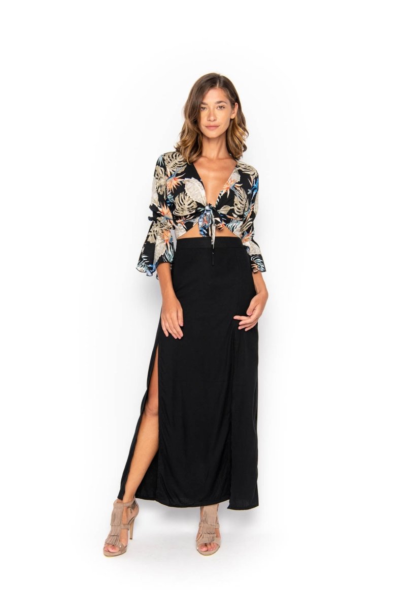 Tulip, Plain, Maxi Skirt - Love Anchor Bali