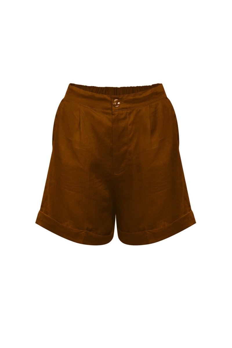 Wanagiri, Linen, Short Pant - Love Anchor Bali