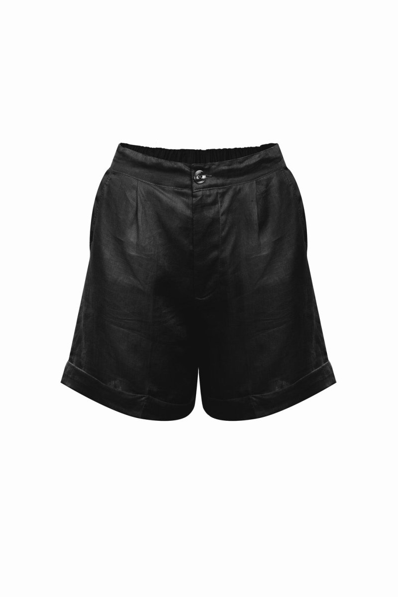 Wanagiri, Linen, Short Pant - Love Anchor Bali