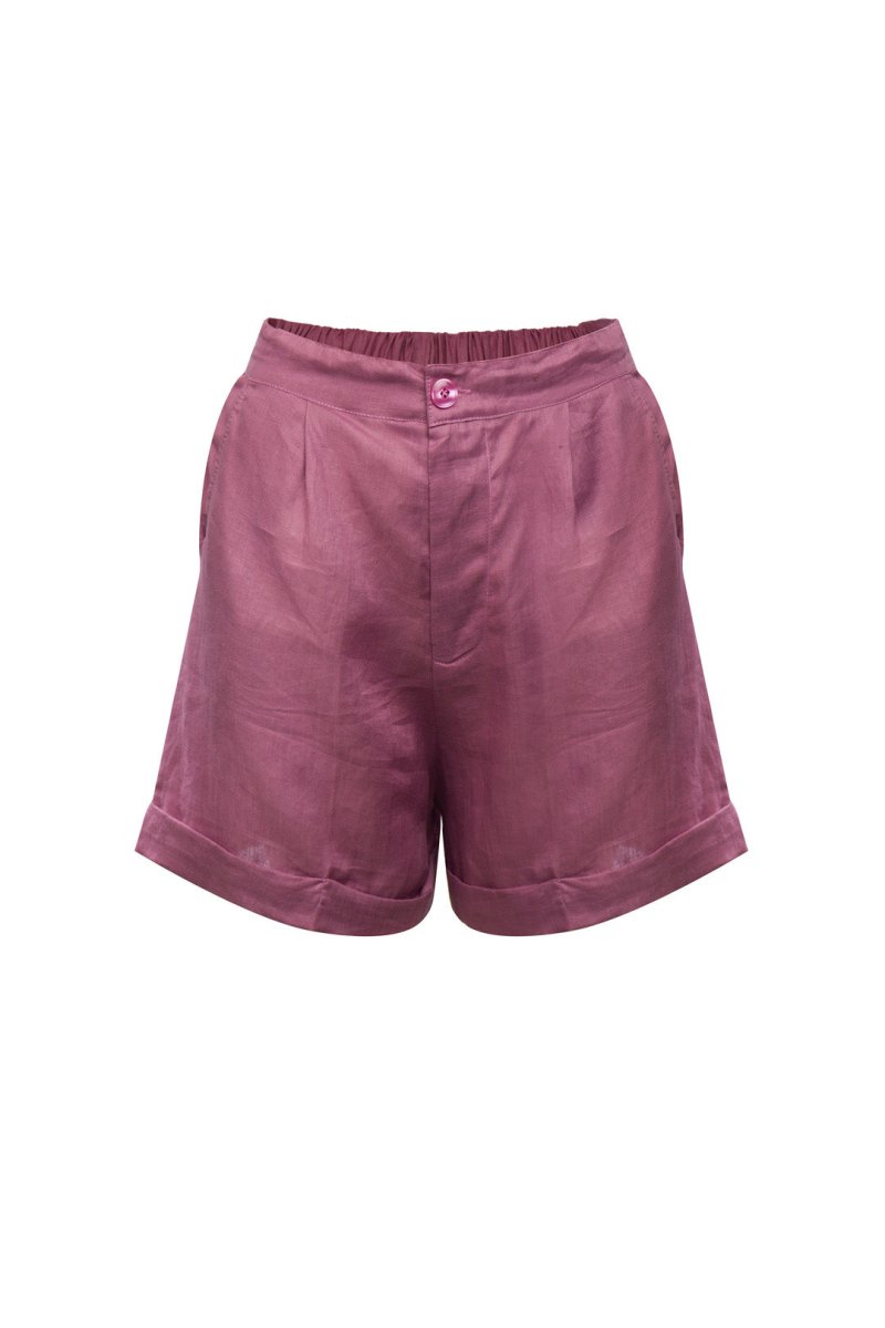 Wanagiri, Linen, Short Pant - Love Anchor Bali