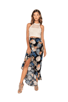 Wrap, Tropical, Maxi Skirt - Love Anchor Bali
