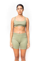 Zamrud, Bamboo Spandex, Top Sport Yoga - Love Anchor Bali