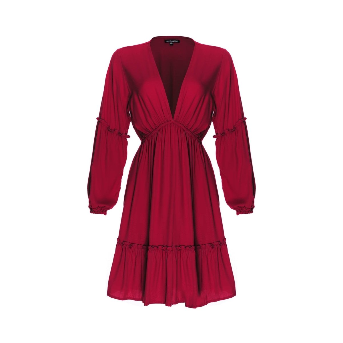 Baby Doll, Plain, Mini Dress - Love Anchor Bali