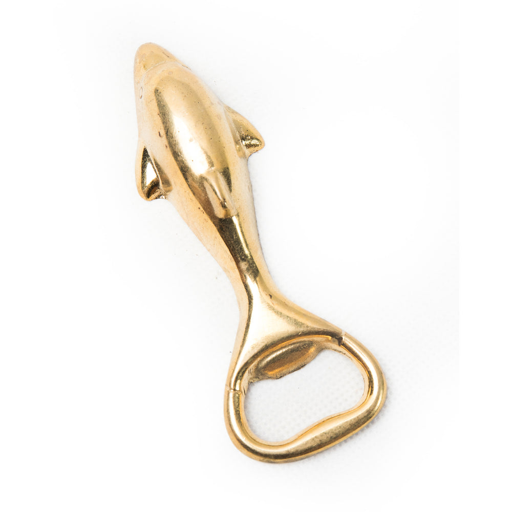 bazaar, copper&brass, homewares Copper Brass Bottle Opener Dolphin