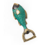 bazaar, copper&brass, homewares Copper Brass Bottle Opener Fish