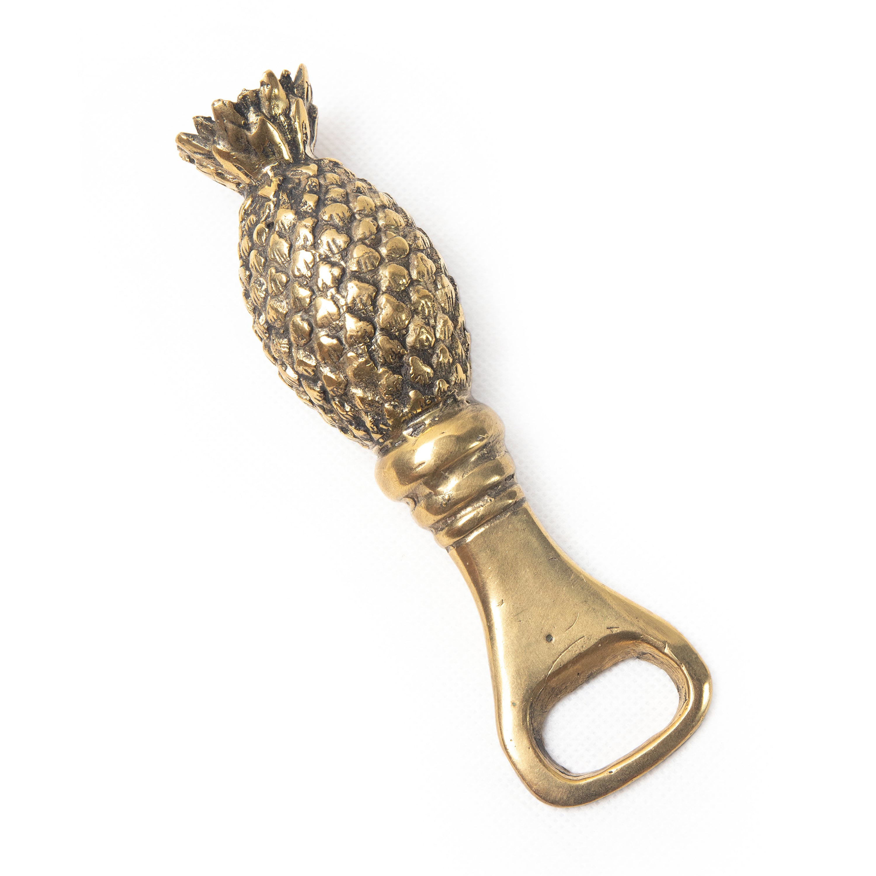 bazaar, copper&brass, homewares Copper Brass Bottle Opener Pineapple