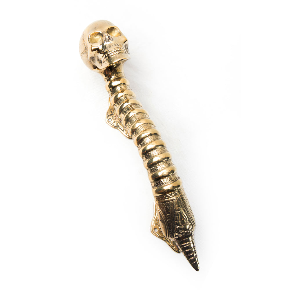 bazaar, copper&brass, homewares Copper Brass Door Handles Skeleton