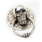 bazaar, copper&brass, homewares Copper Brass Door Handles Skull