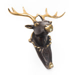 bazaar, copper&brass, homewares Copper Brass Hanger Deer