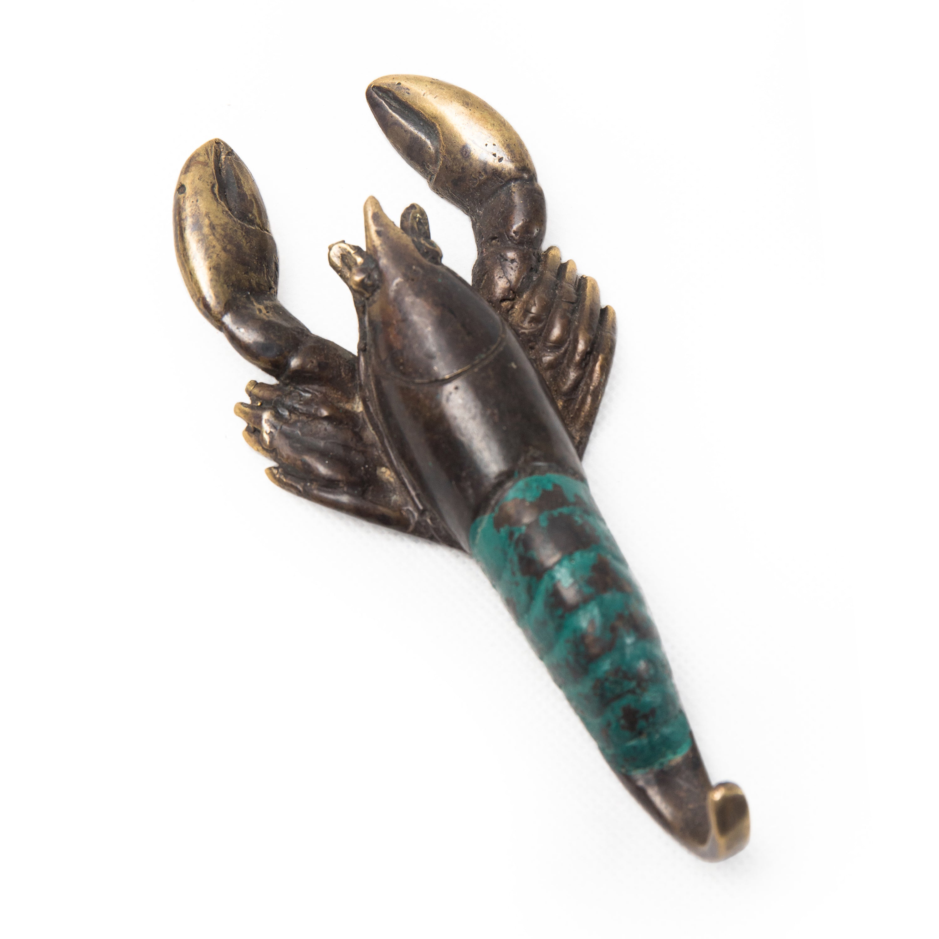 bazaar, copper&brass, homewares Copper Brass Hanger Lobster
