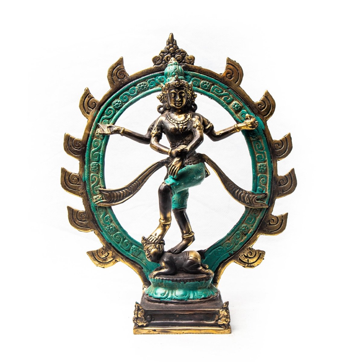 Copper Brass Miniature Durga - Love Anchor Bali