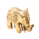 bazaar, copper&brass, homewares Copper Brass Miniature Elephant 3