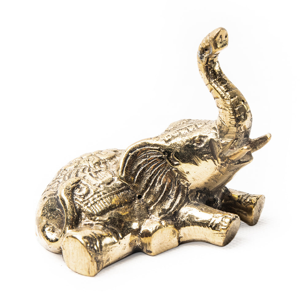 bazaar, copper&brass, homewares Copper Brass Miniature Elephant