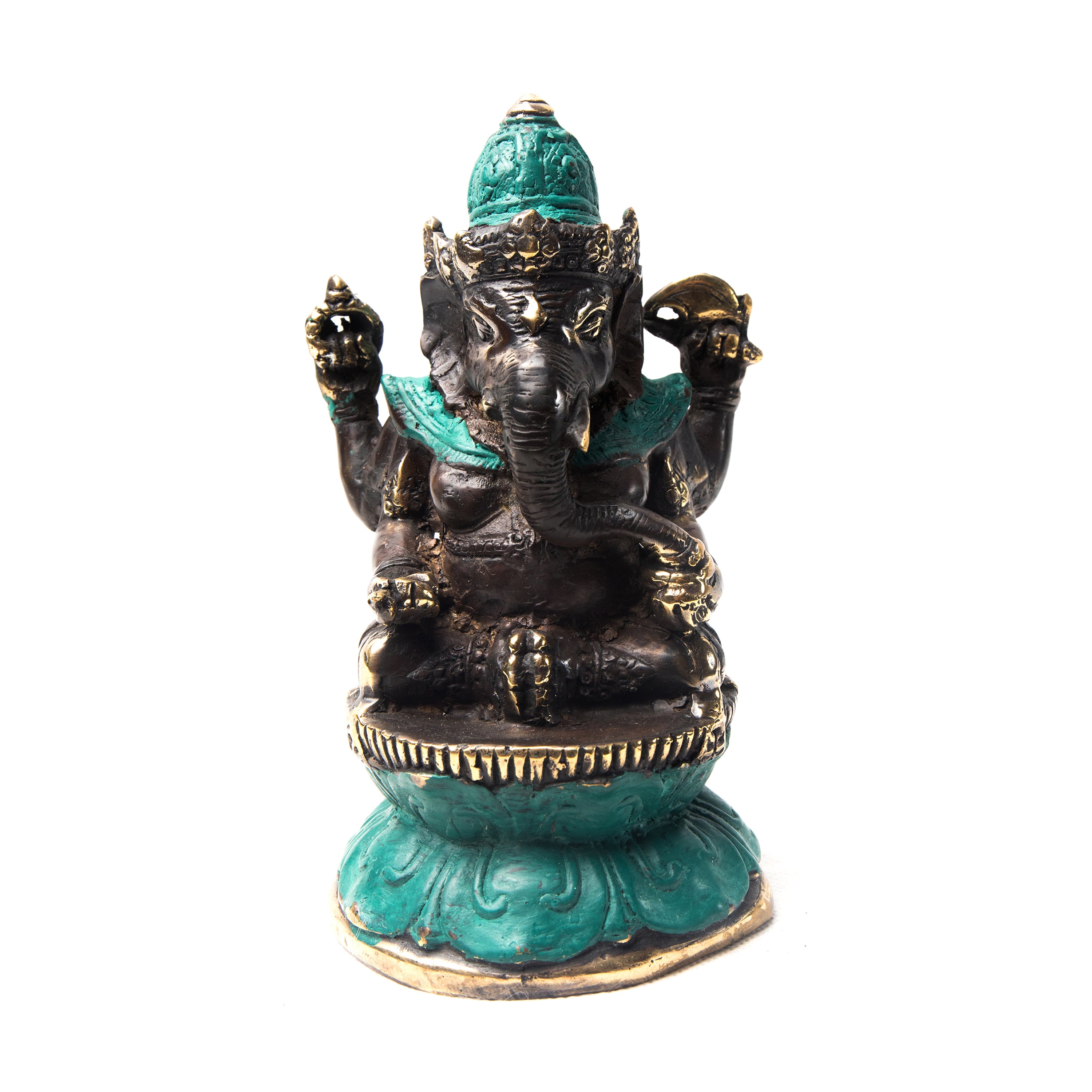 bazaar, copper&brass, homewares Copper Brass Miniature Ganesha