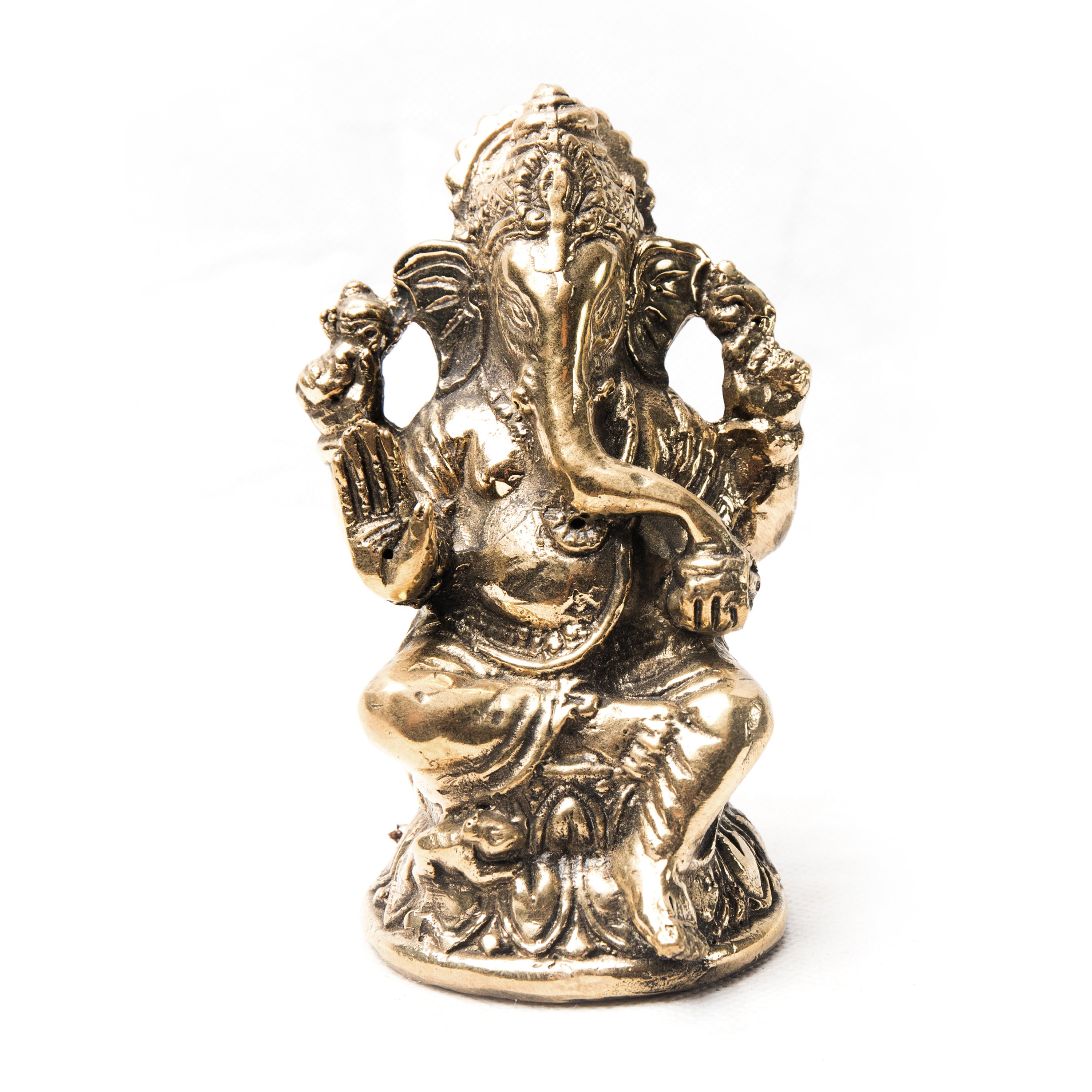 bazaar, copper&brass, homewares Copper Brass Miniature Ganesha