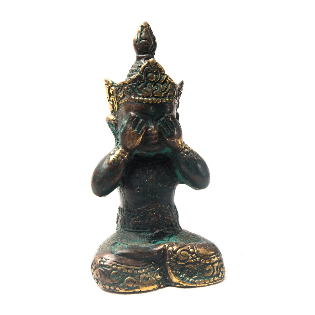 Copper Brass Miniature Kids 2 - Love Anchor Bali