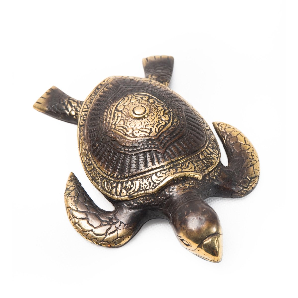 Copper Brass Miniature Turtle 2 - Love Anchor Bali