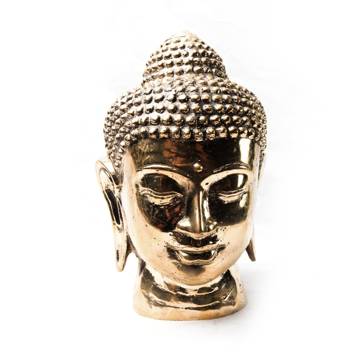 Copper Brass Table Display Buddha 2 - Love Anchor Bali