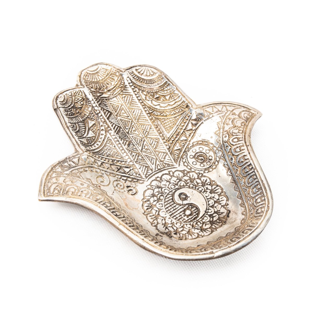 Copper Brass Table Display Hand - Love Anchor Bali