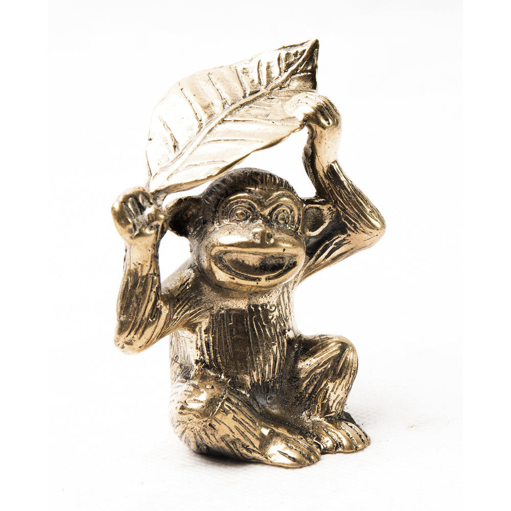 bazaar, copper&brass, homewares Copper Brass Table Display Monkey 2