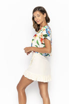 Cropped Basic, Tropical, Tee Shirt Top, Wholesale - Love Anchor Bali