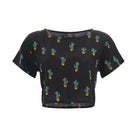 Cropped Basic, Tropical, Tee Shirt Top, Wholesale - Love Anchor Bali