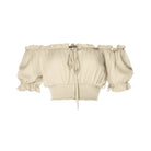 Cropped March, Plain, Short Sleeved Top, Wholesale - Love Anchor Bali