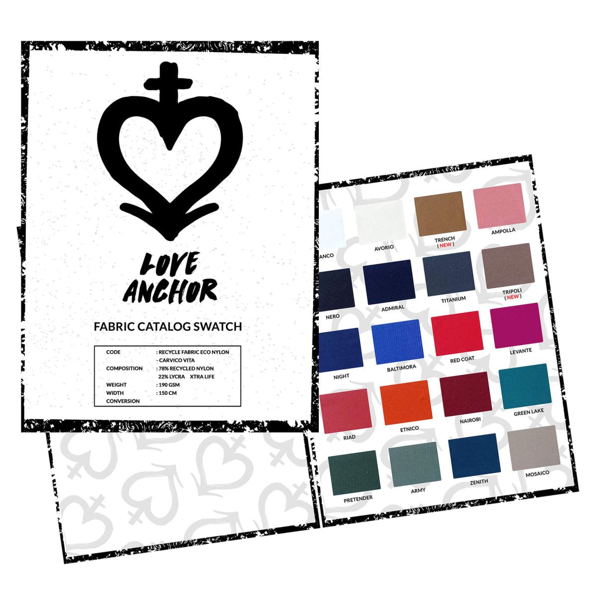 Eco Nylon Carvico Vita - Love Anchor Bali