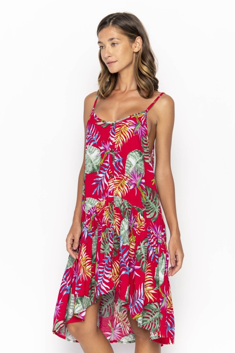 Jasmine, Tropical, Mini Dress, Wholesale - Love Anchor Bali