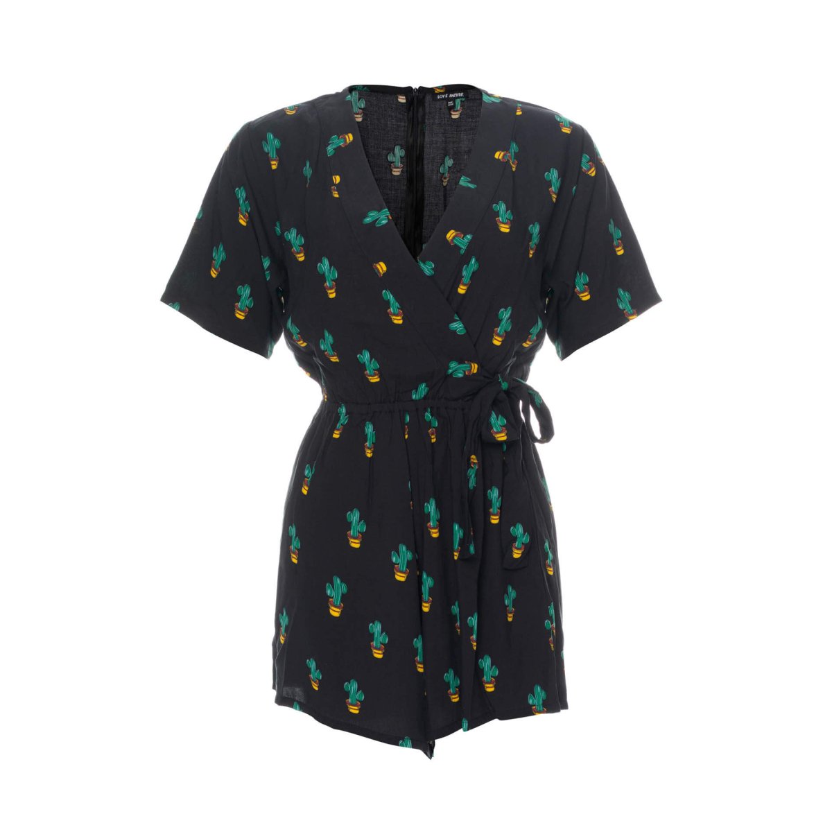 Kataya, Tropical Ananas White, Mini Playsuit - Love Anchor Bali