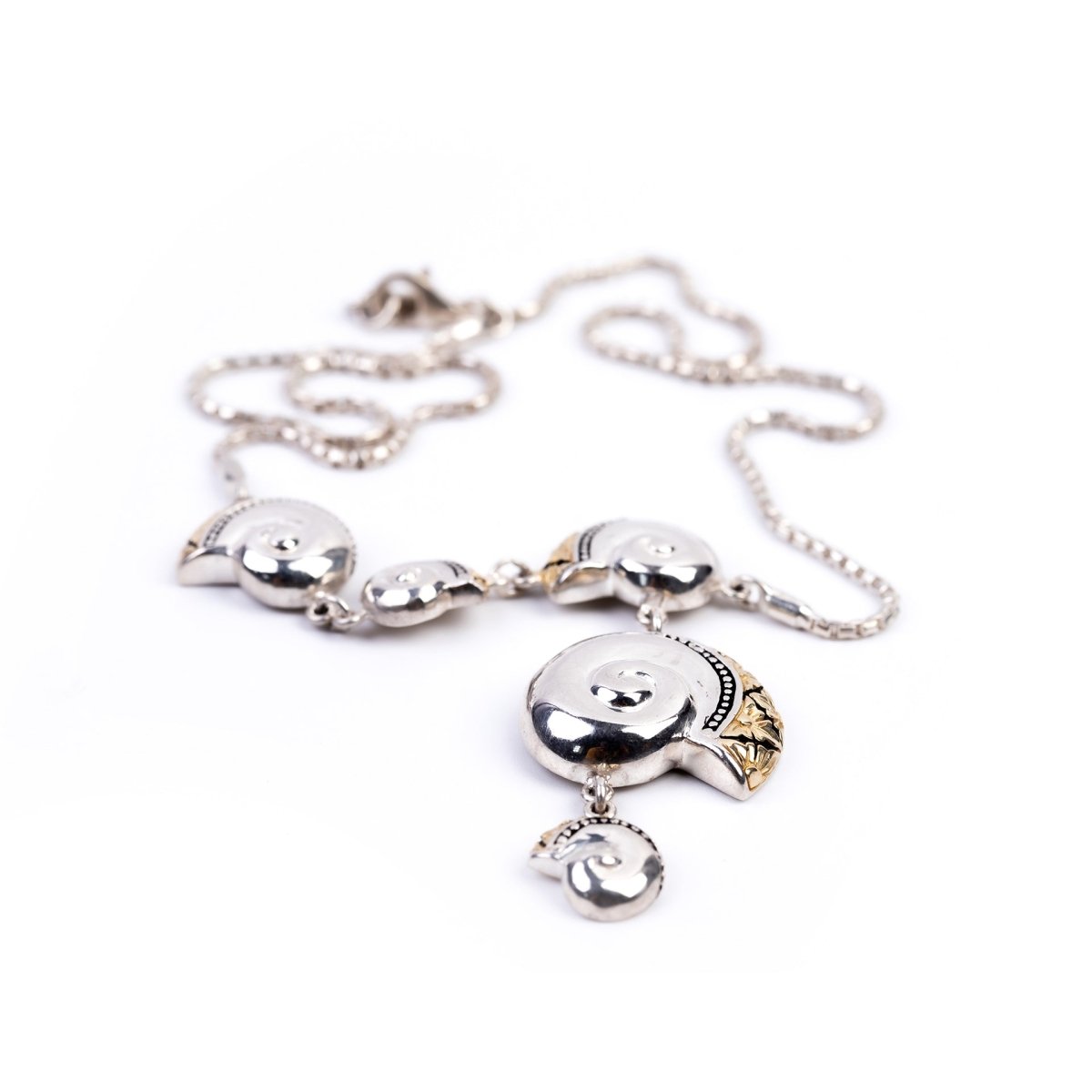 Keong Emas Necklace Silver - Love Anchor Bali