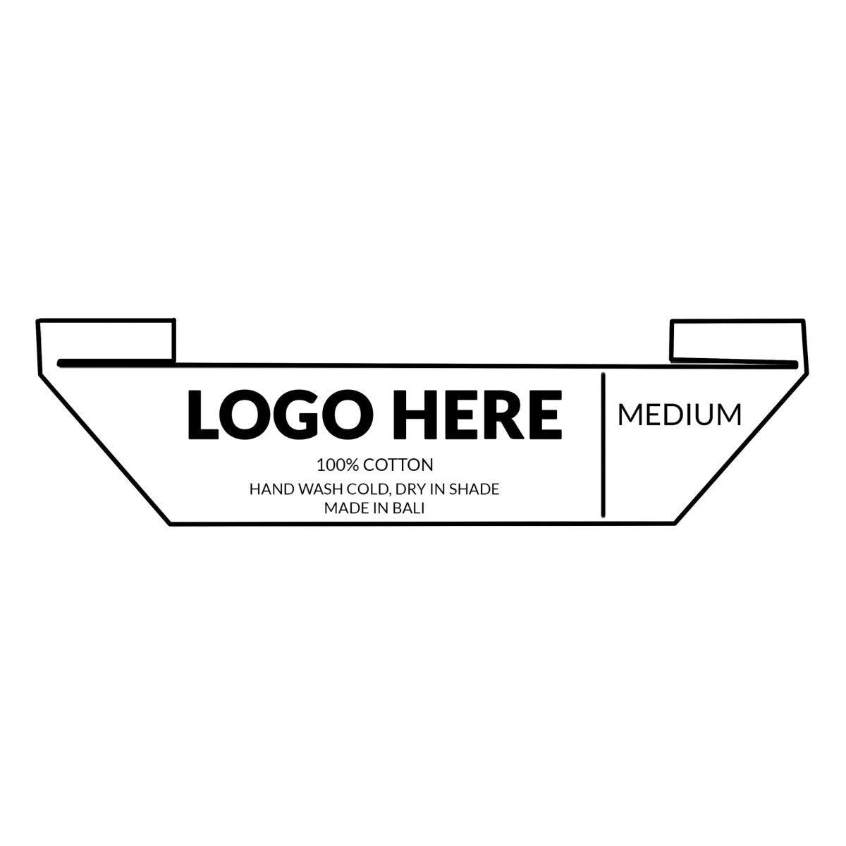 LA Cut Label A - Love Anchor Bali