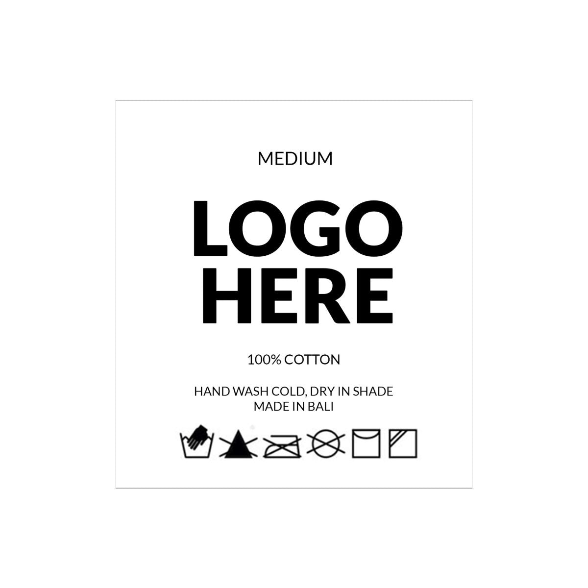 LA Cut Label E - Love Anchor Bali