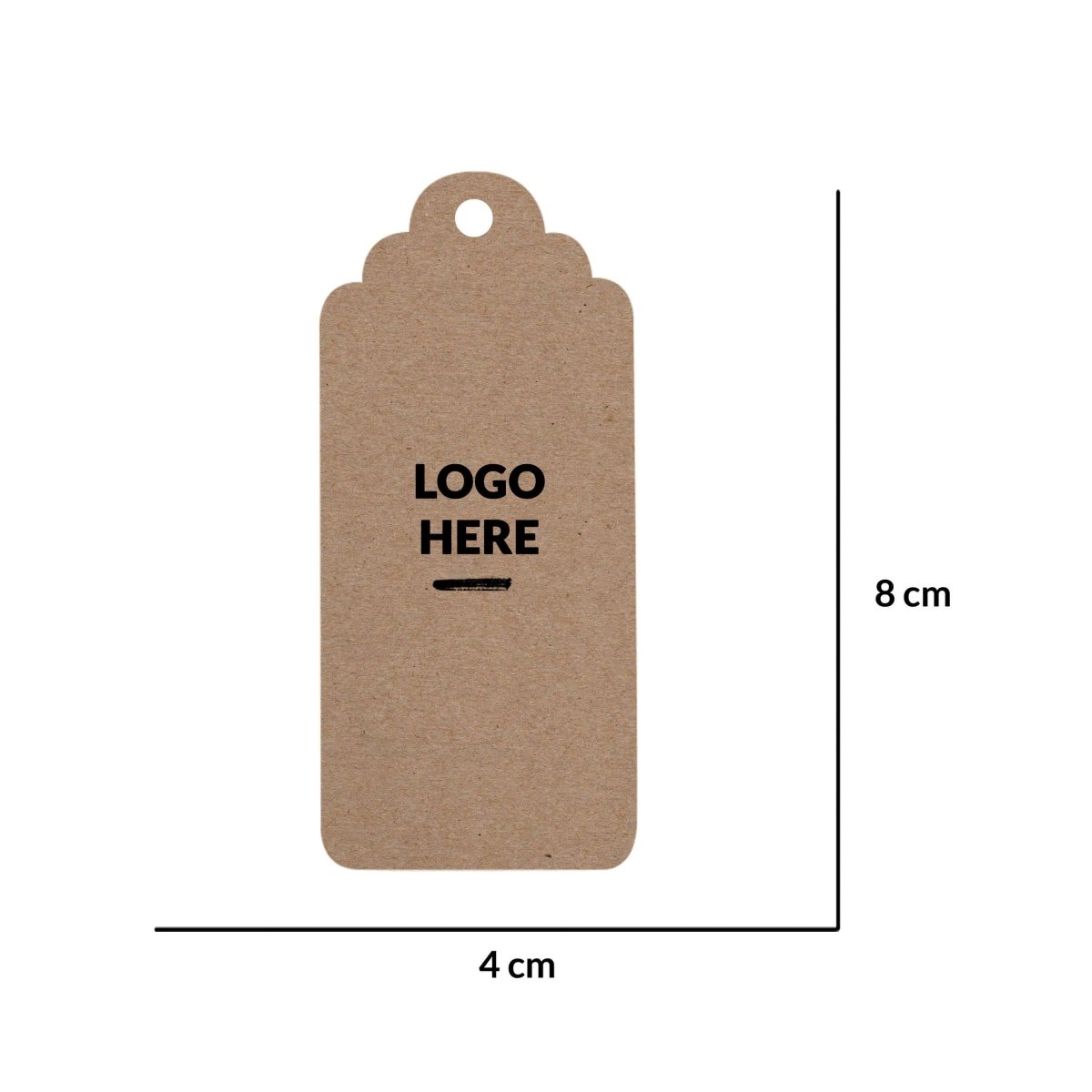 LA Hangtag Plain B - Love Anchor Bali