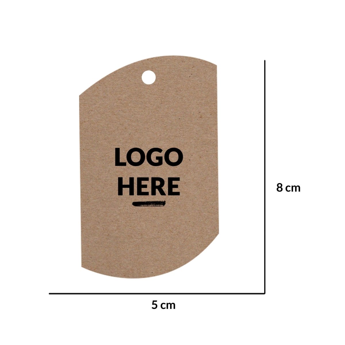 LA Hangtag Plain H - Love Anchor Bali