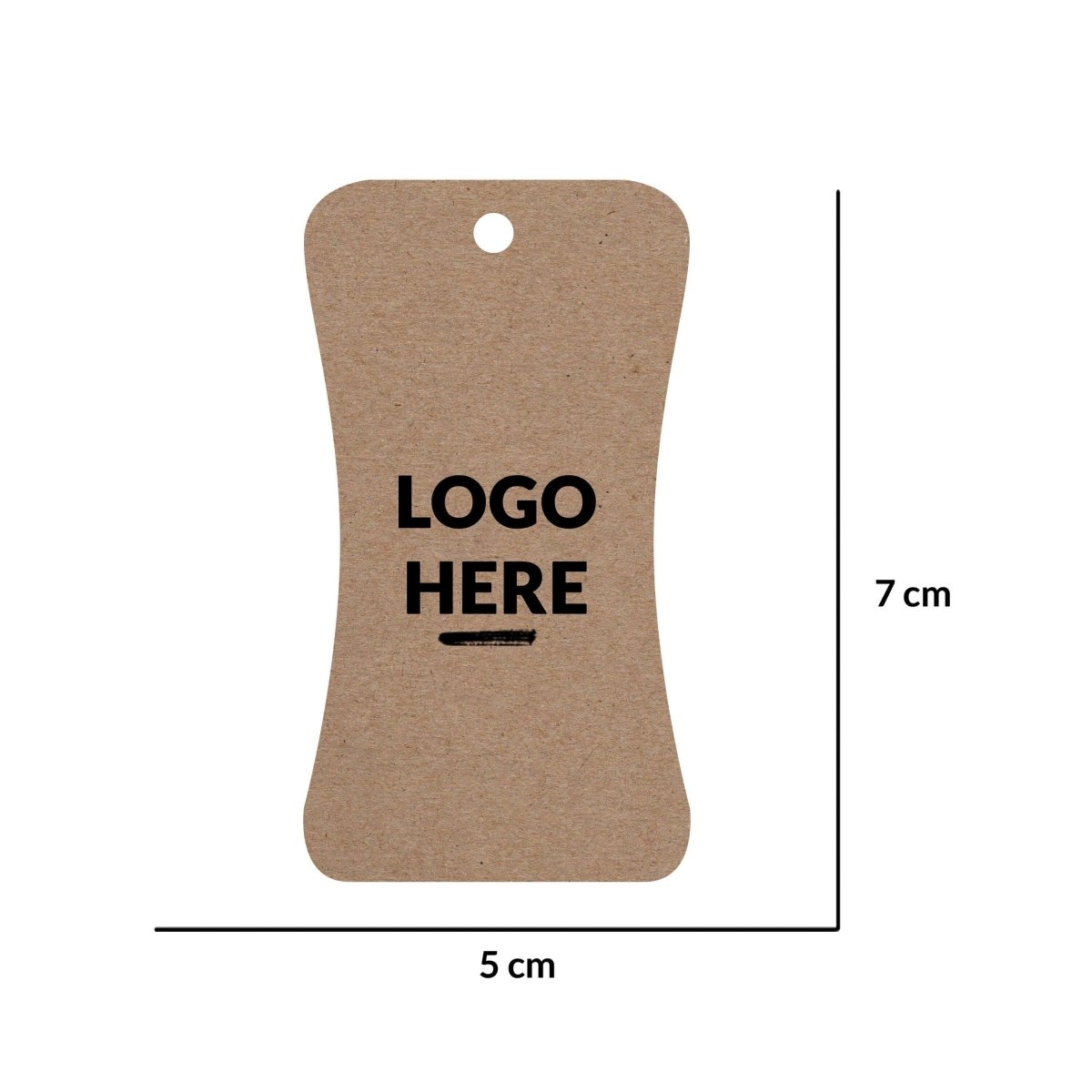 LA Hangtag Plain J - Love Anchor Bali