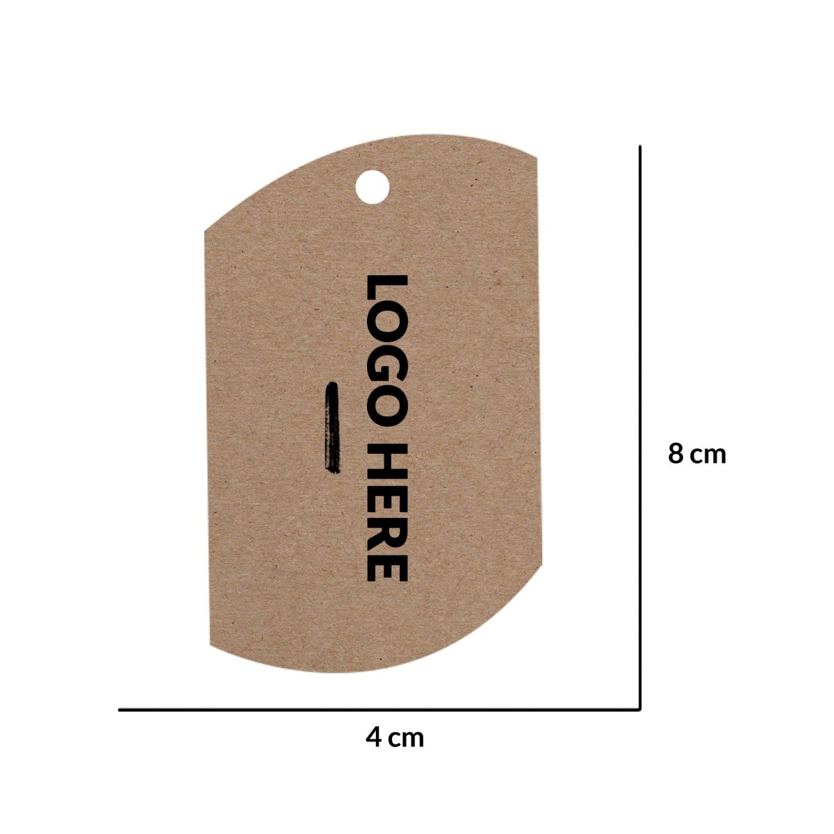LA Hangtag Plain K - Love Anchor Bali