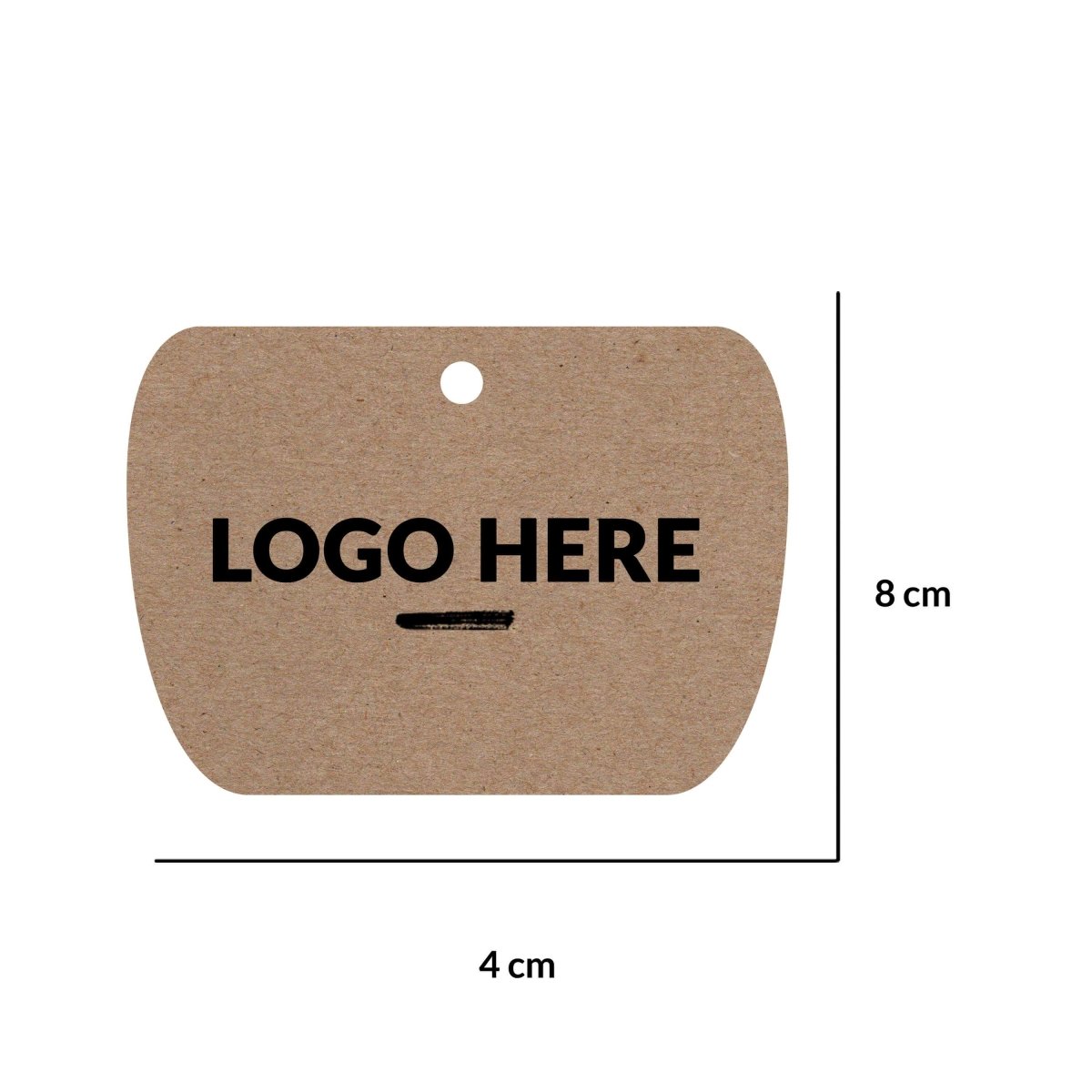 LA Hangtag Plain L - Love Anchor Bali