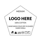 LA Heat Press Label E - Love Anchor Bali