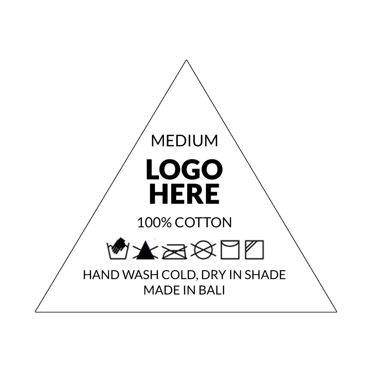 LA Heat Press Label F - Love Anchor Bali