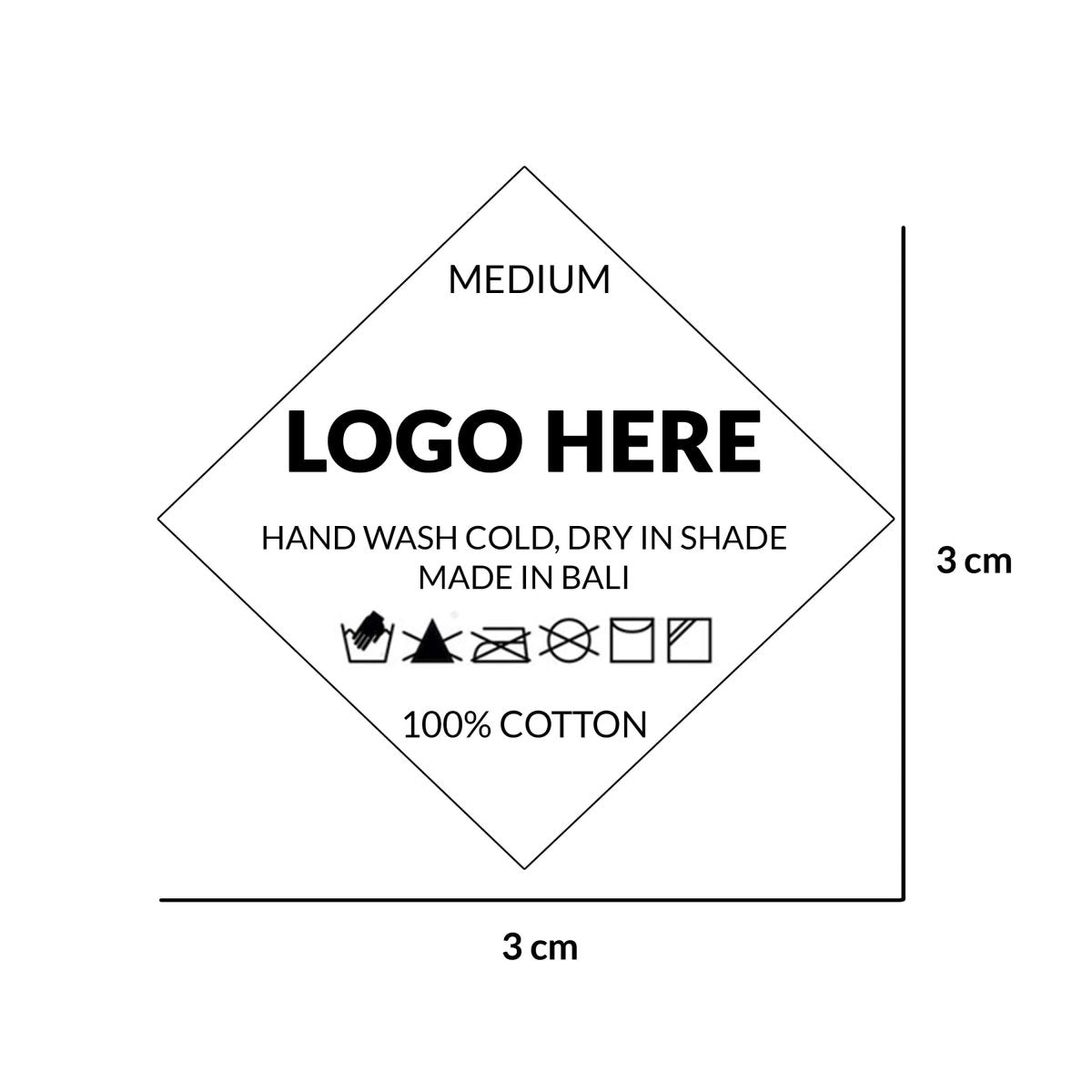 LA Heat Press Label G - Love Anchor Bali