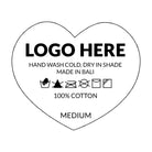 LA Heat Press Label J - Love Anchor Bali