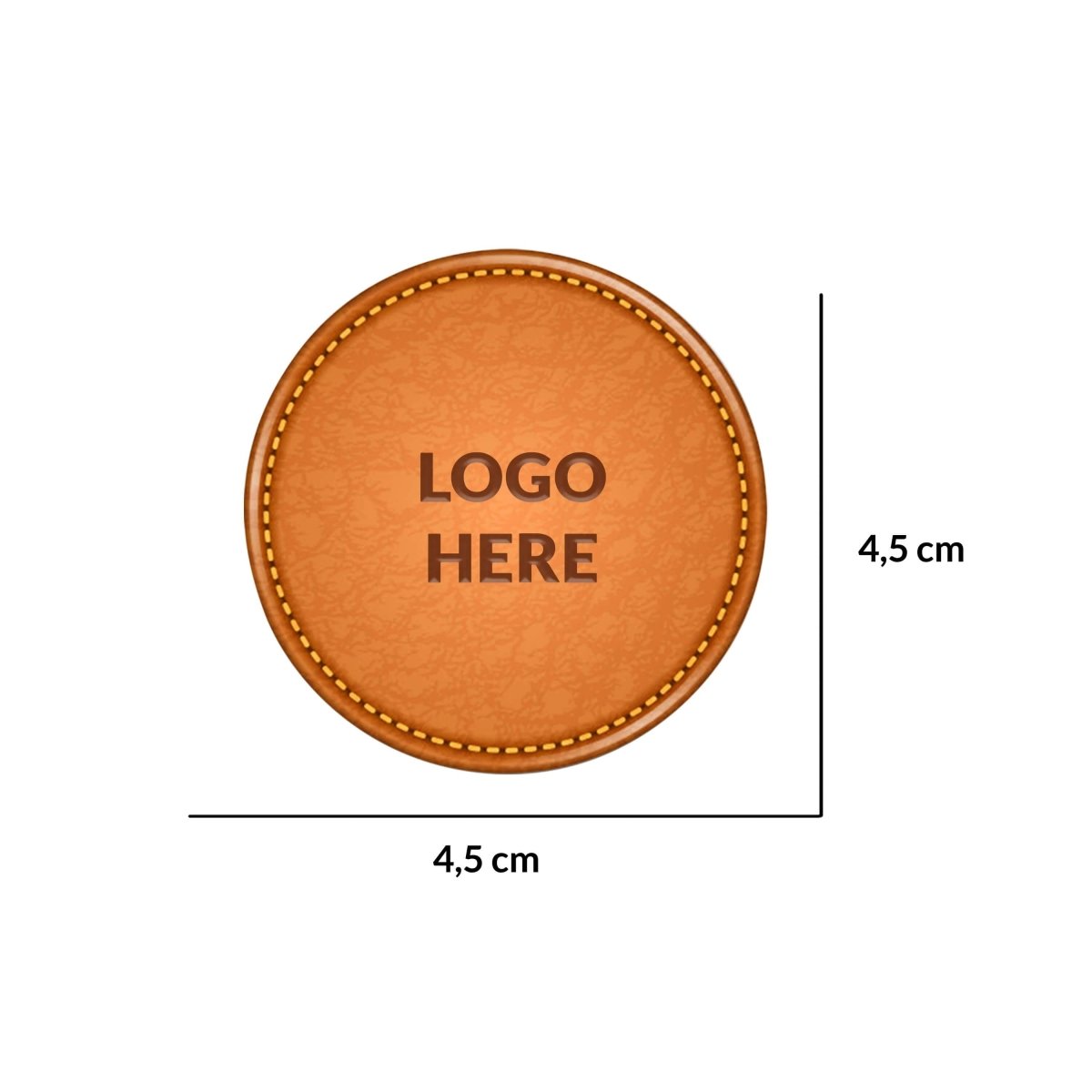 LA Vegan Leather Label C - Love Anchor Bali