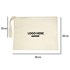 LA Zipper Pouch Bag A - Love Anchor Bali