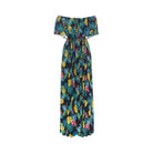 clothing wholesale, maxi dress, wholesale, women wholesale Safia, Tropical, Eco Rayon, Maxi Dress, Wholesale