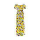 clothing wholesale, maxi dress, wholesale, women wholesale Safia, Tropical, Eco Rayon, Maxi Dress, Wholesale