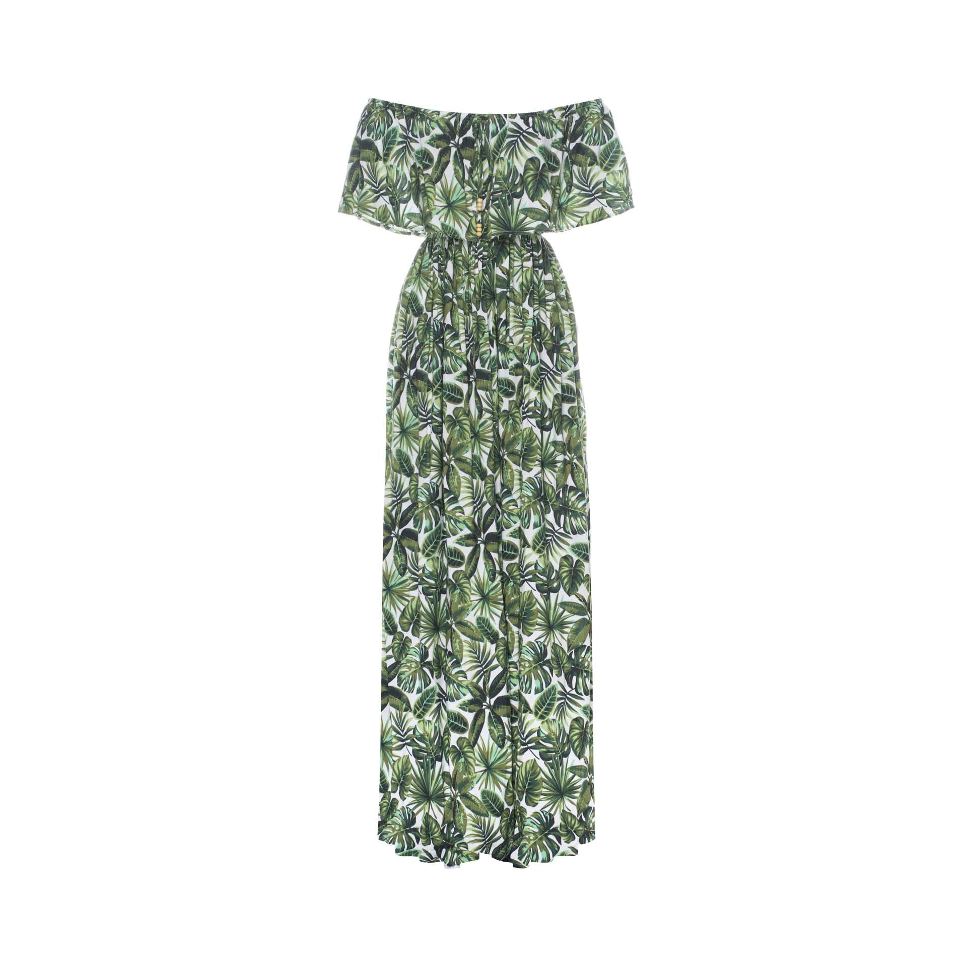 clothing wholesale, maxi dress, wholesale, women wholesale Safia, Tropical, Eco Rayon, Maxi Dress, Wholesale