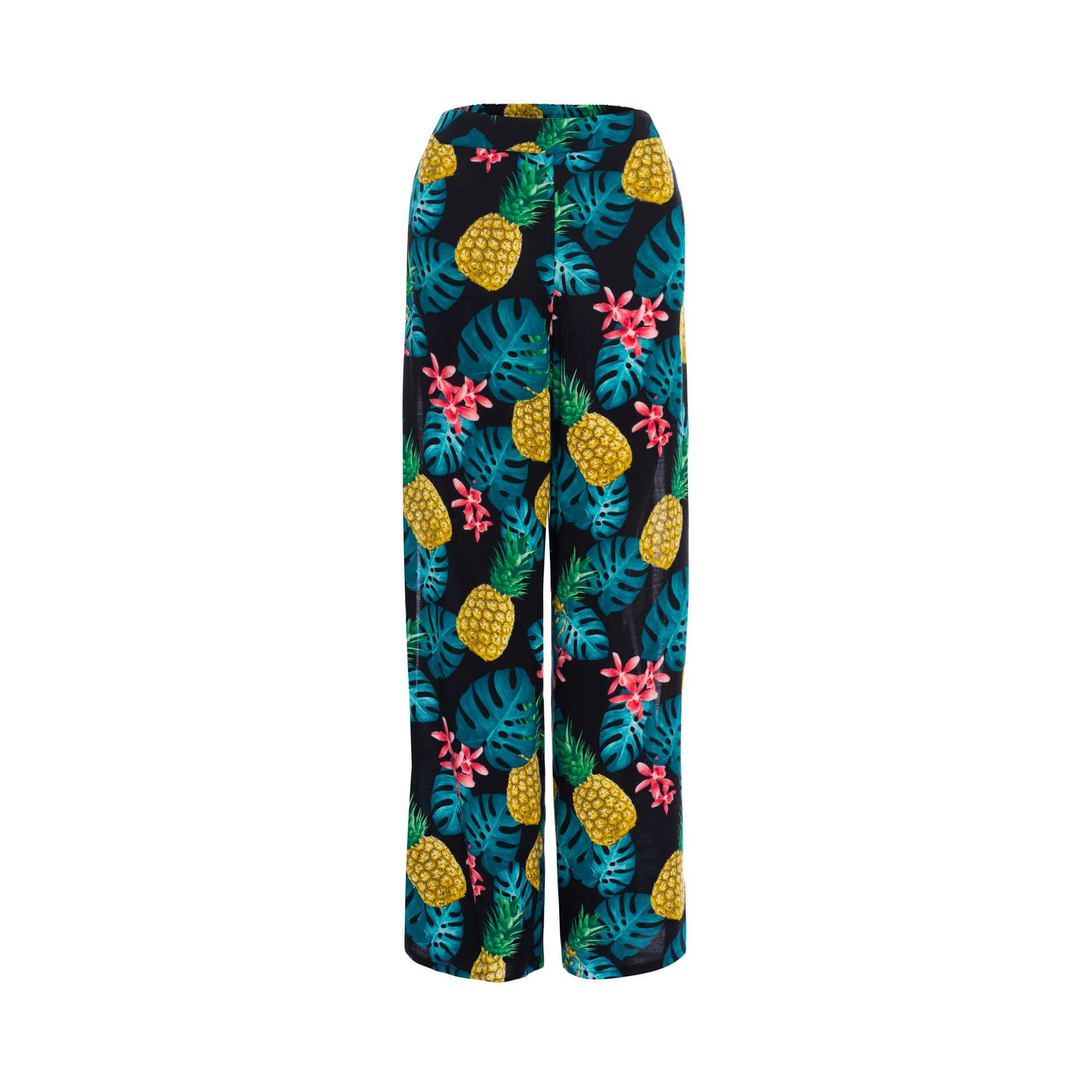 bottom, clothing wholesale, wholesale, women wholesale Nala , Tropical, Eco Rayon Long Pants, Wholesale