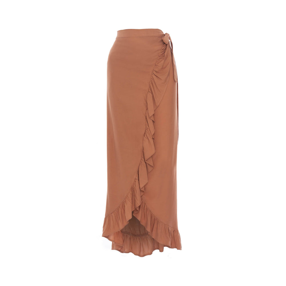 
                  
                    bottoms, womens Wrap, Plain, Eco Rayon, Maxi Skirt
                  
                
